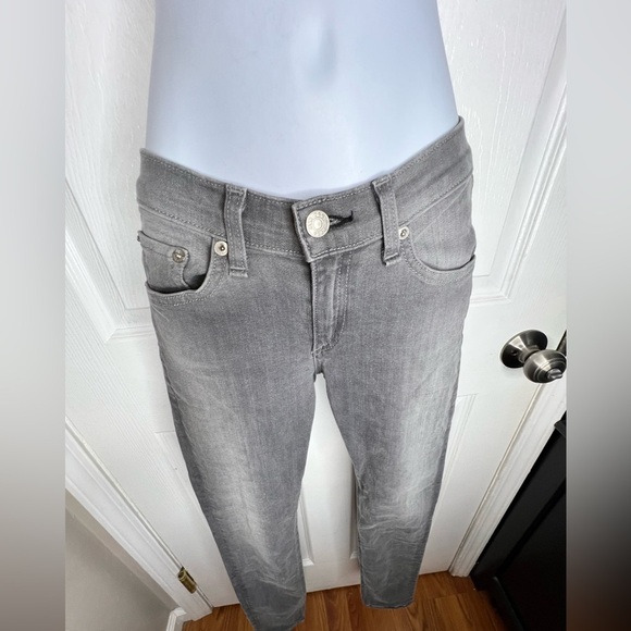 Rag & Bone / Jean Women’s 26 Buxton Gray Skinny Jeans Denim 2 W1502K120 - Picture 16 of 16